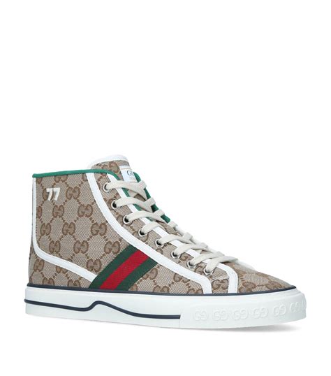 buy gucci high tops|gucci high top sneakers beige.